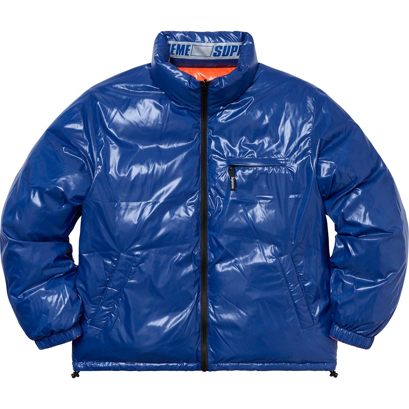 Shiny Reversible Puffy Jacket view 9